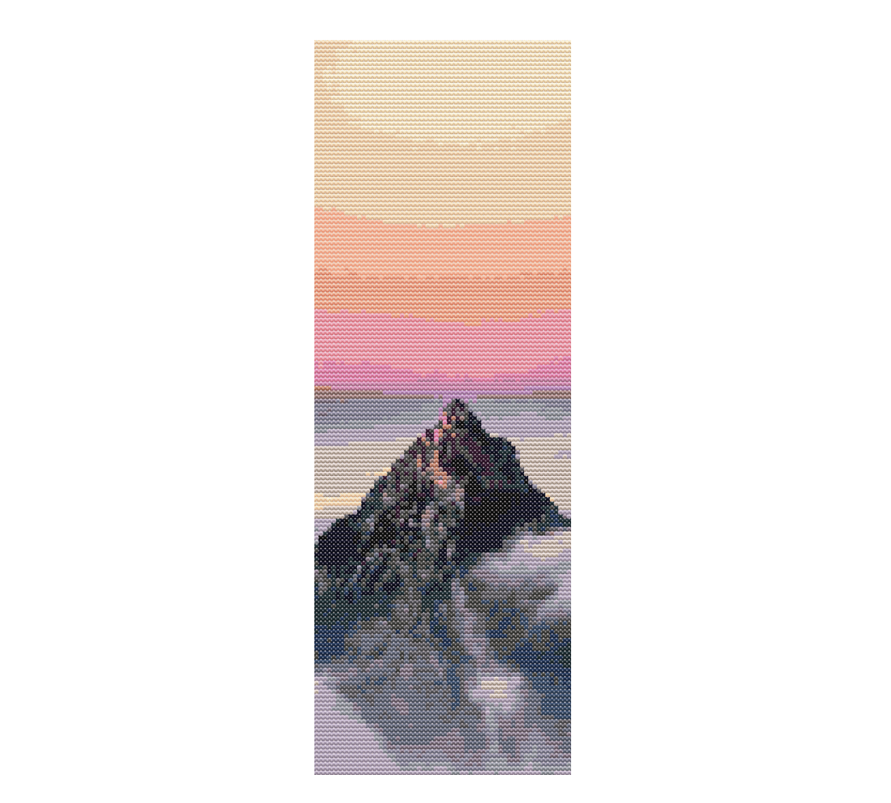Sunrise over the Mountain Bookmark