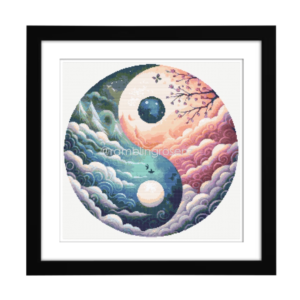 Yin Yang: Blue and Pink - Image 2