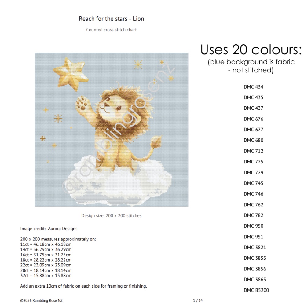 Reach for the Stars: Lion - Image 2