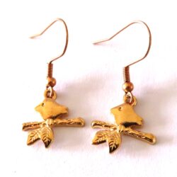 Bird Charm earrings
