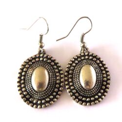 Studded Silver and Black