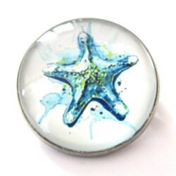 Watercolour Starfish Brooch