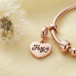 Hope Charm - Rose Gold