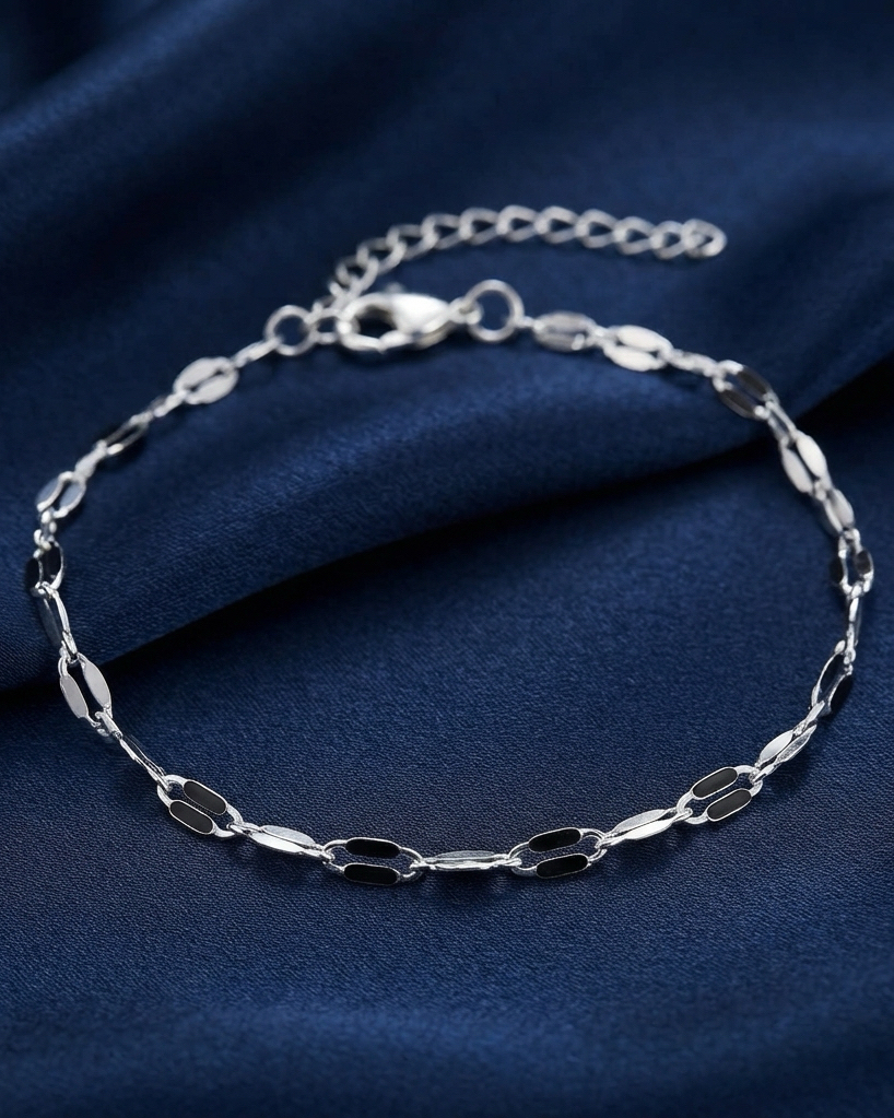 Bevelled Chain Bracelet