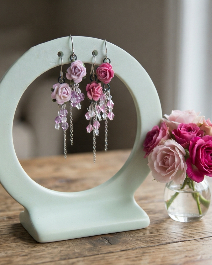 Rose Cascade - Pink - Image 3